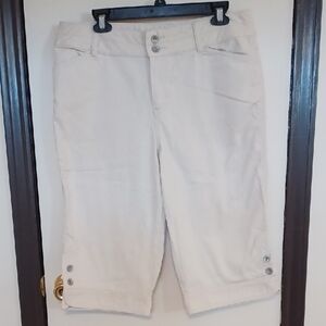 Sonoma Cream Pedal Pushers